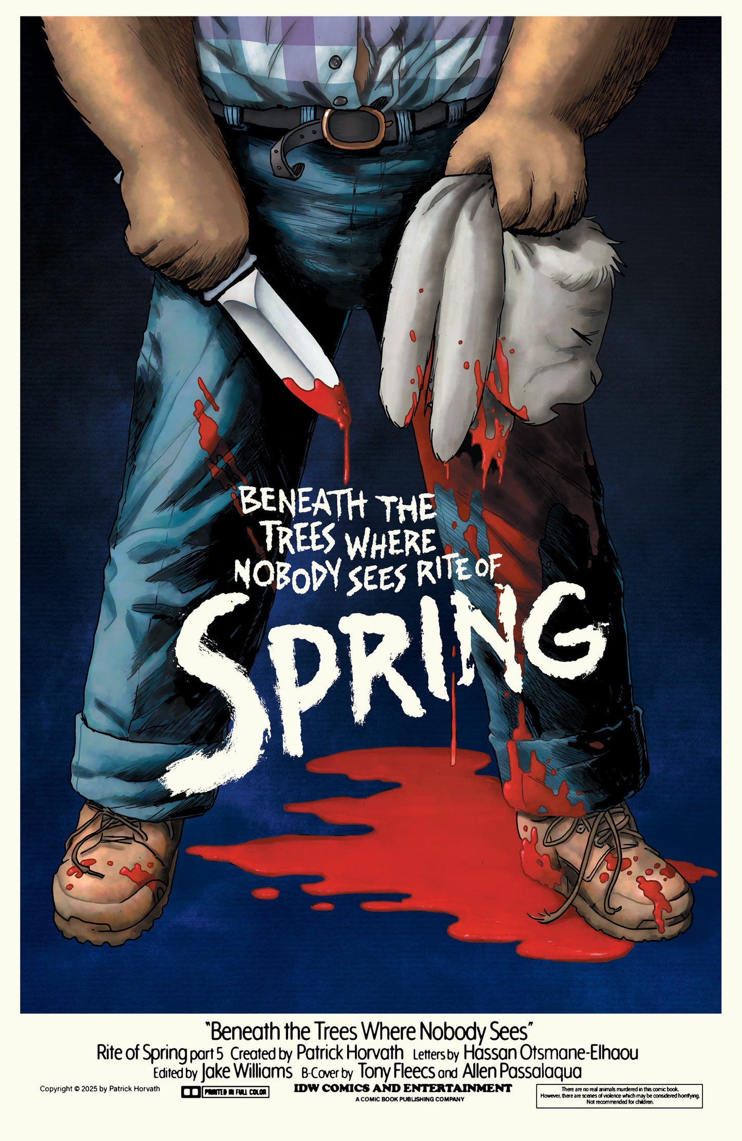 Beneath The Trees Where Nobody Sees Rite Of Spring #5 B Tony Fleecs Movie Homage Cover (01/14/2026) Idw