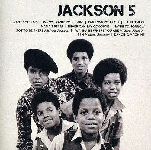 the album cover for Jackson 5 - Icon