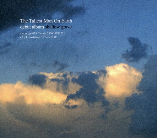 the album cover for The Tallest Man On Earth - Shallow Grave