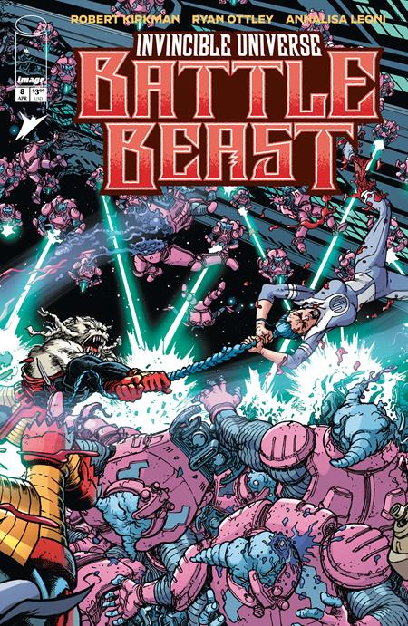 Invincible Universe Battle Beast #8 C 1:10 Chris Burnham & Brian Reber Variant (04/15/2026) Image
