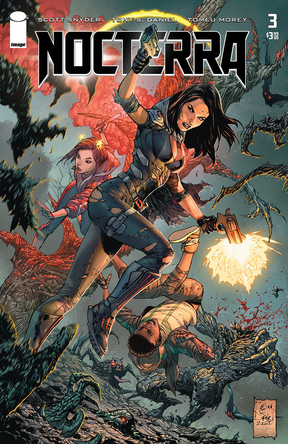 Nocterra #3 A Tony Daniel Scott Snyder (Mr) (05/05/2021) Image