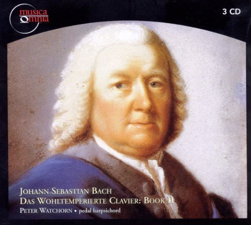 the album cover for Peter Watchorn - Wohltemperierte Clavier II Teil
