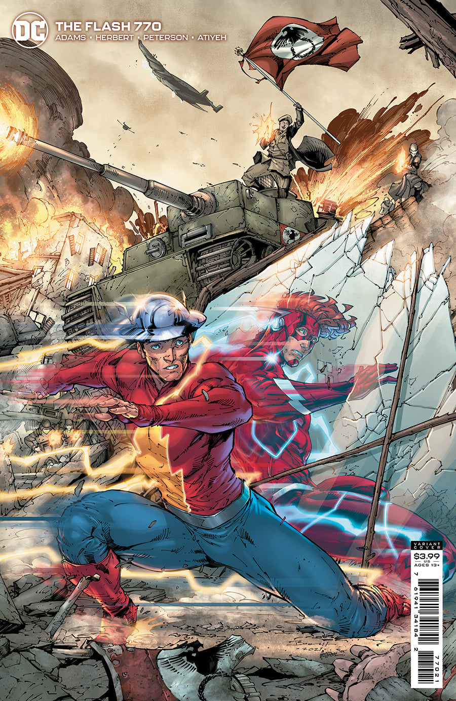 Flash #770 B Brett Booth Card Stock Variant (05/18/2021) Dc