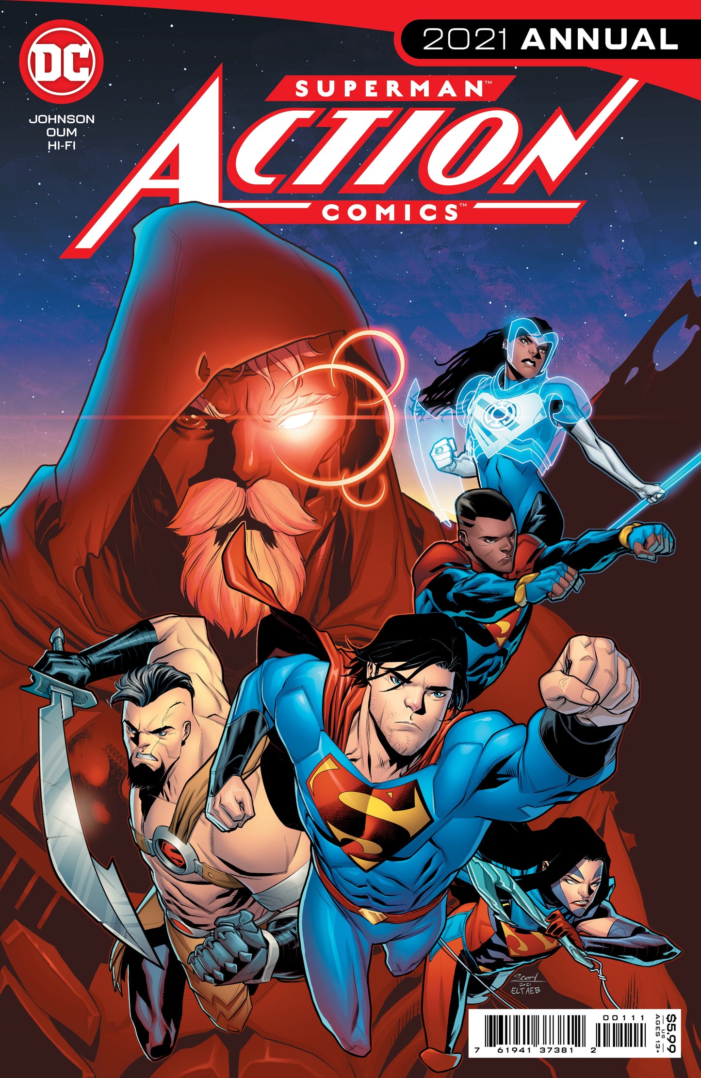 Superman Action Comics 2021 Annual #1 A Scott Godlewski Phillip Kennedy Johnson (06/29/2021) Dc