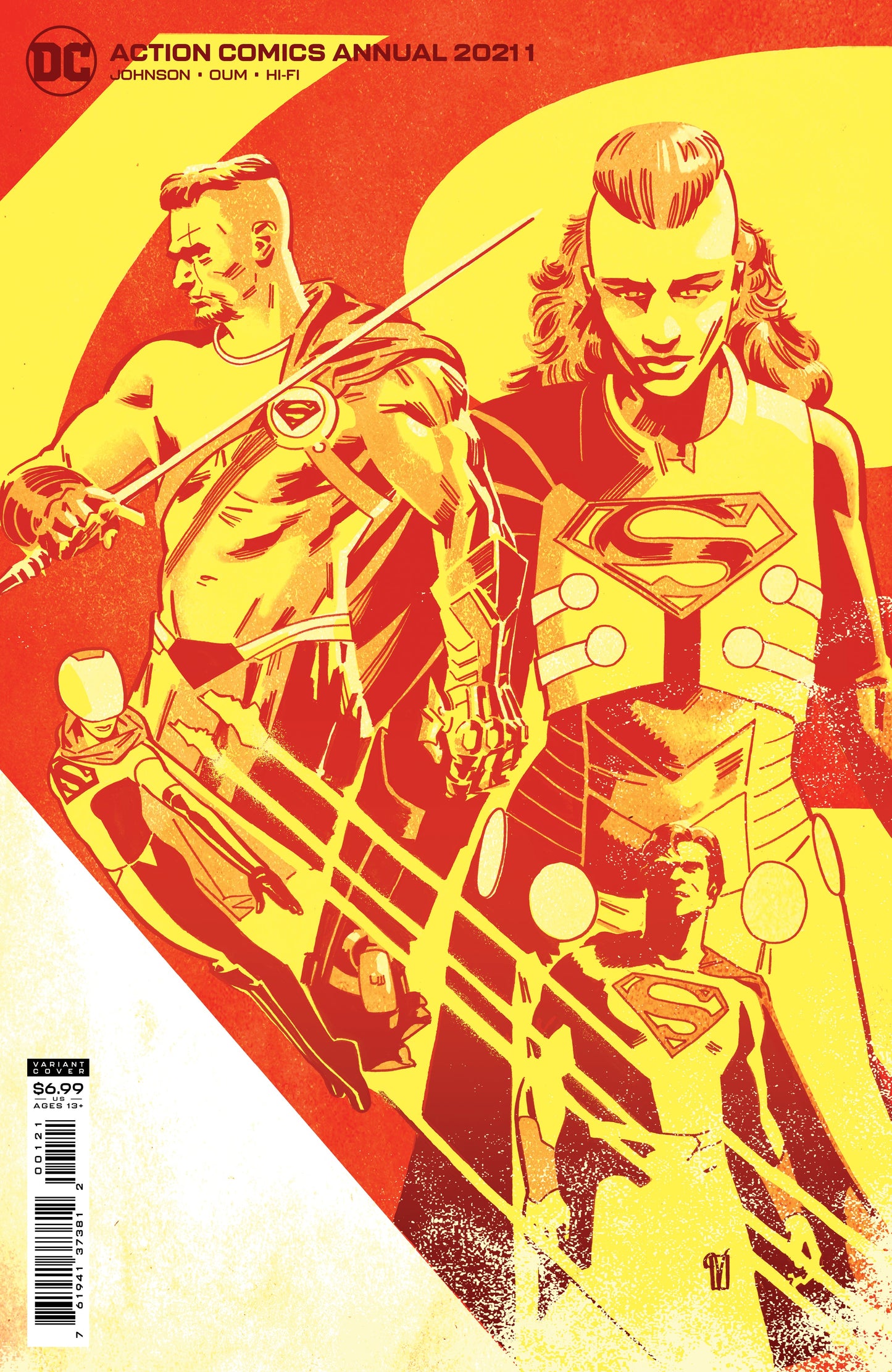 Superman Action Comics 2021 Annual #1 B Valentine De Landro Card Stock Variant (06/29/2021) Dc