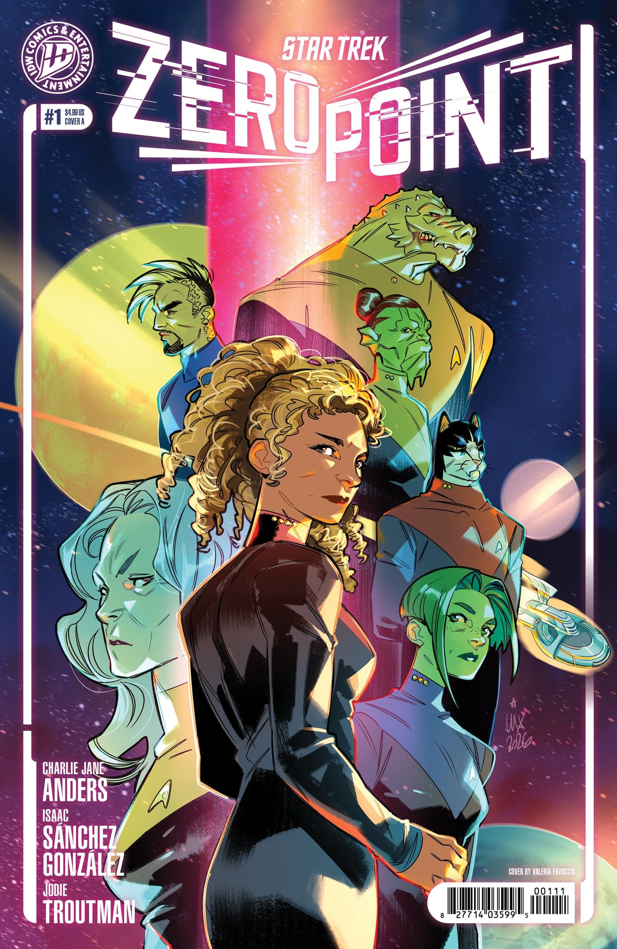 Star Trek Zero Point #1 A Favoccia (10/14/2026) Idw