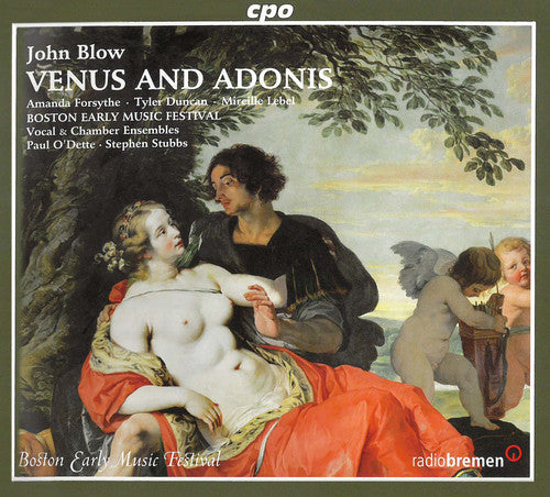 the album cover for Boston Early Music Festival Chamber Ensemble - Venus & Adonis