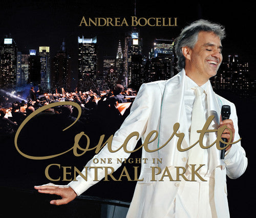 Andrea Bocelli - Concerto One Night in Central Park Music CD