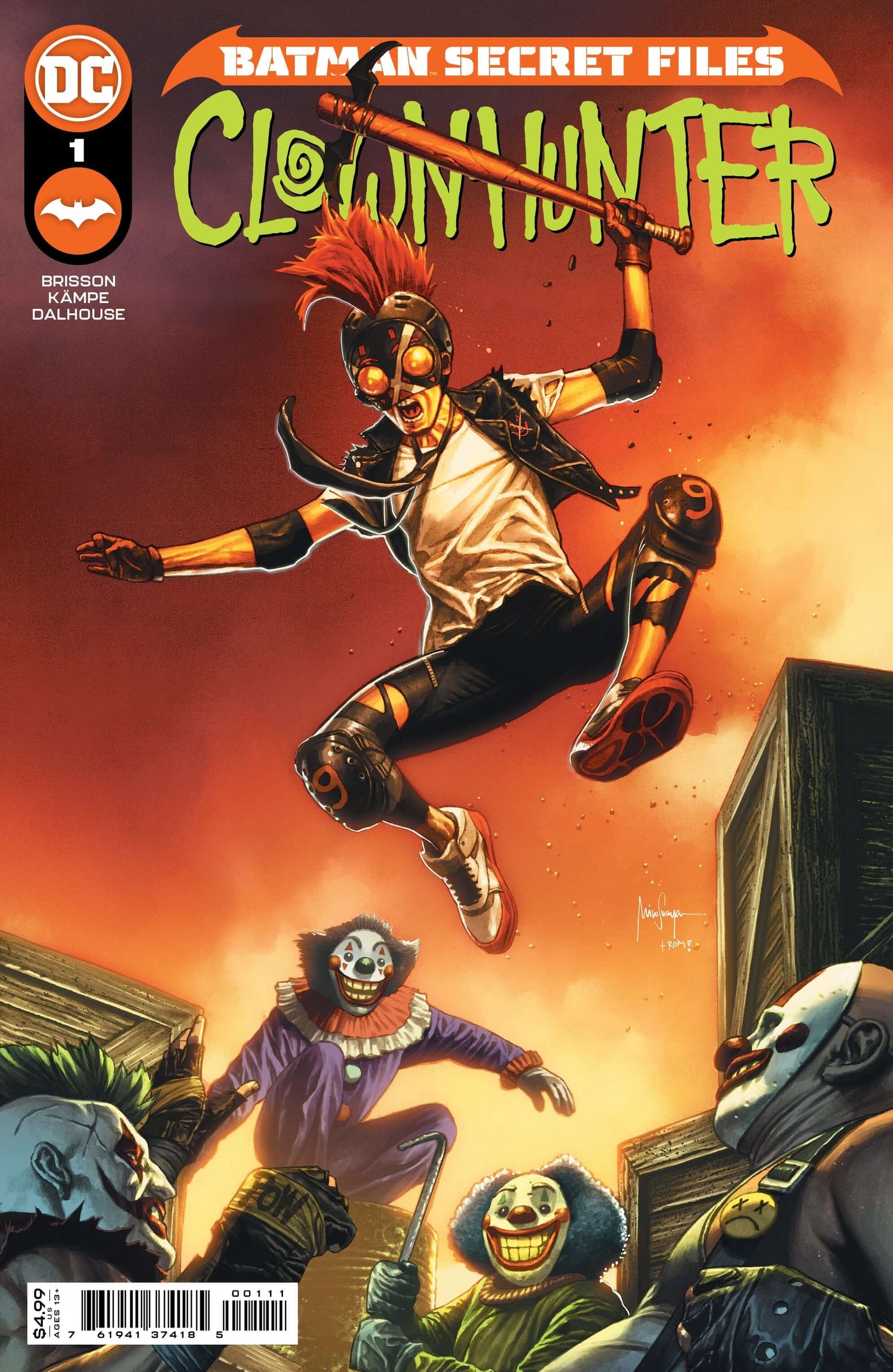 Batman Secret Files Clownhunter #1 (One Shot) A Mico Suayan Ed Brisson (08/17/2021) Dc