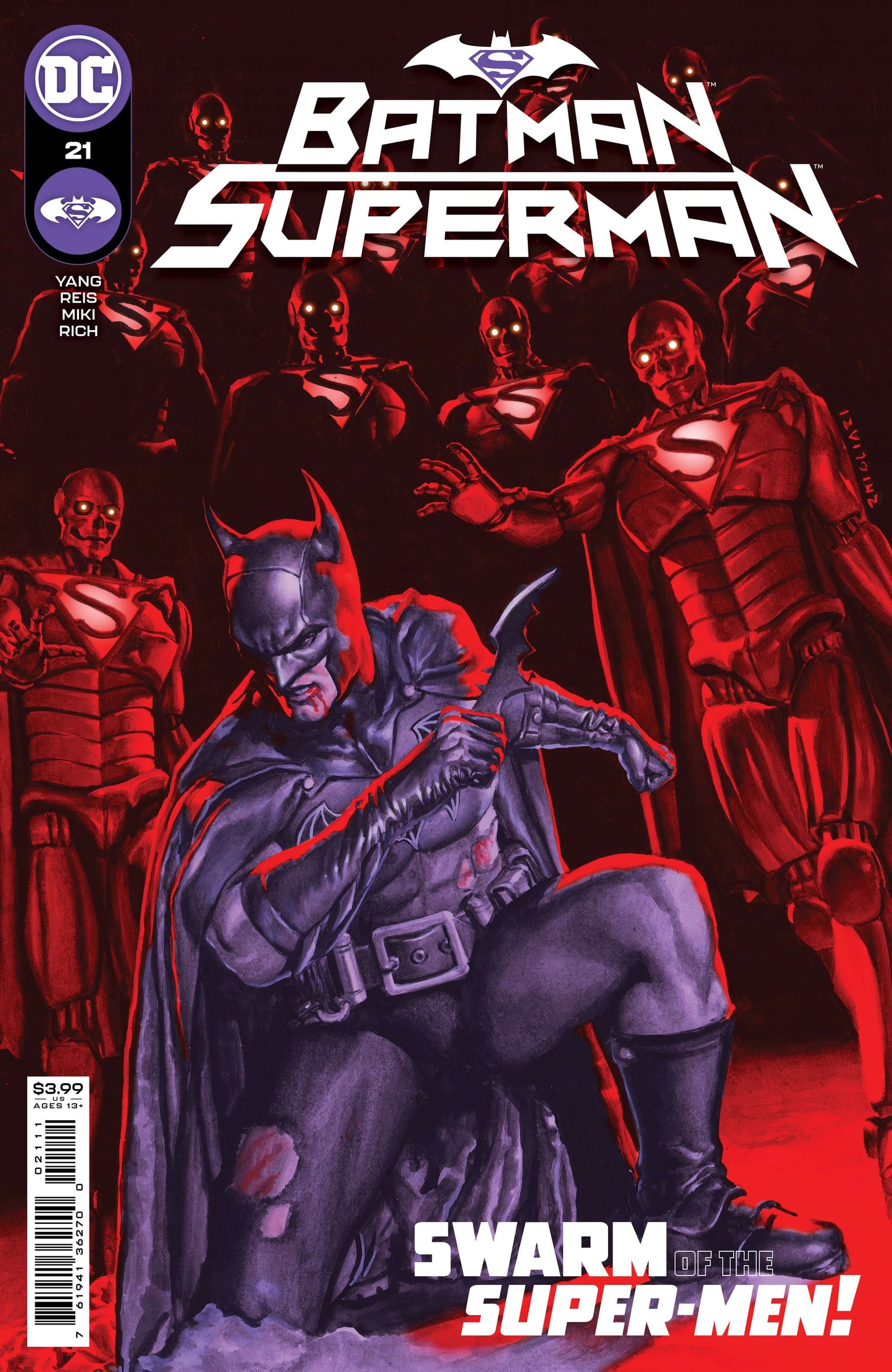 Batman Superman #21 A Rodolfo Migliari Gene Luen Yang (08/24/2021) Dc