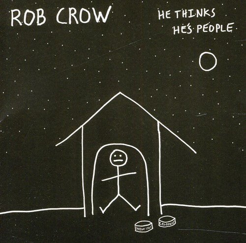the album cover for Rob Crow - He Thinks He's People