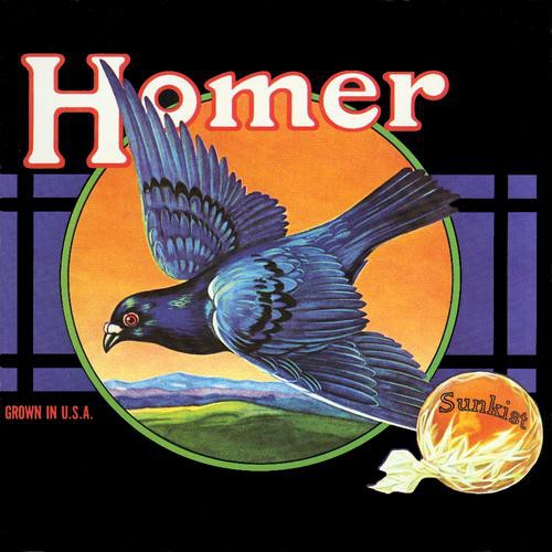 the album cover for Homer - The Complete Recordings