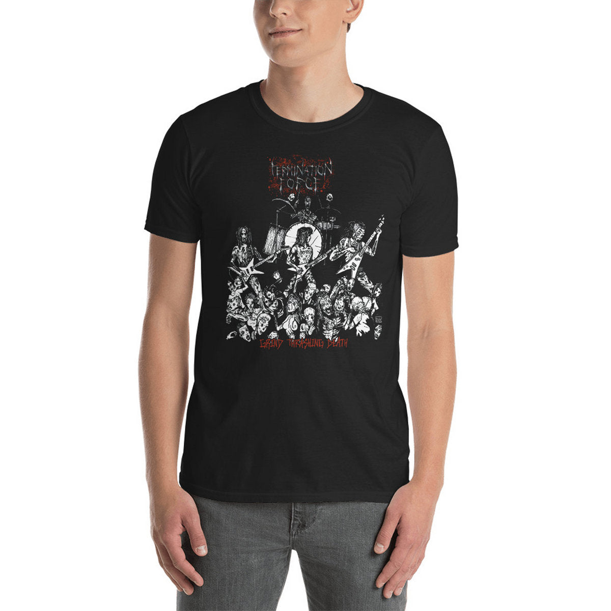 TERMINATION FORCE - Grind Thrashing Death T-Shirt