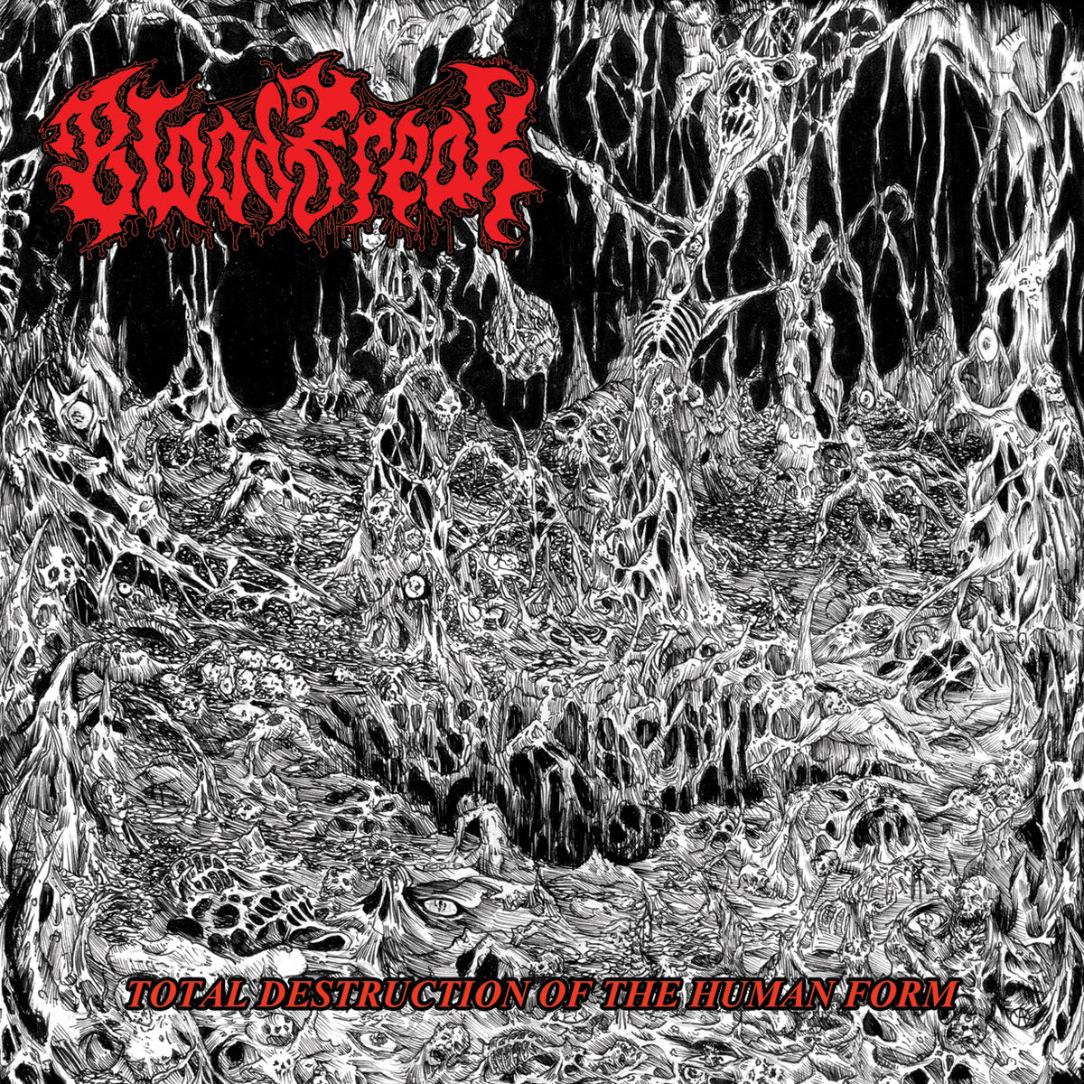 BLOOD FREAK - Total Destruction Of The Human Form CD
