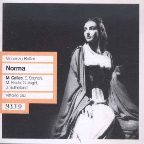 the album cover for Bellini / Callas / Orchestra & Chorus Of The Royal - Vincenzo Bellini: Norma