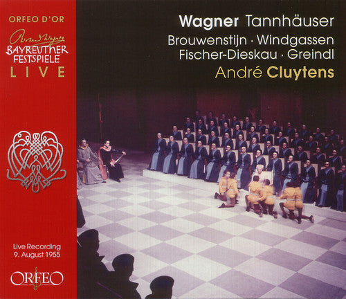 the album cover for Gre Brouwenstijn - Tannhauser