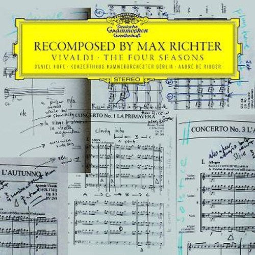 the album cover for Vivaldi / Hope / Ridder / Richter / Konzerthaus - Recomposed By Max Richter : Four Seasons