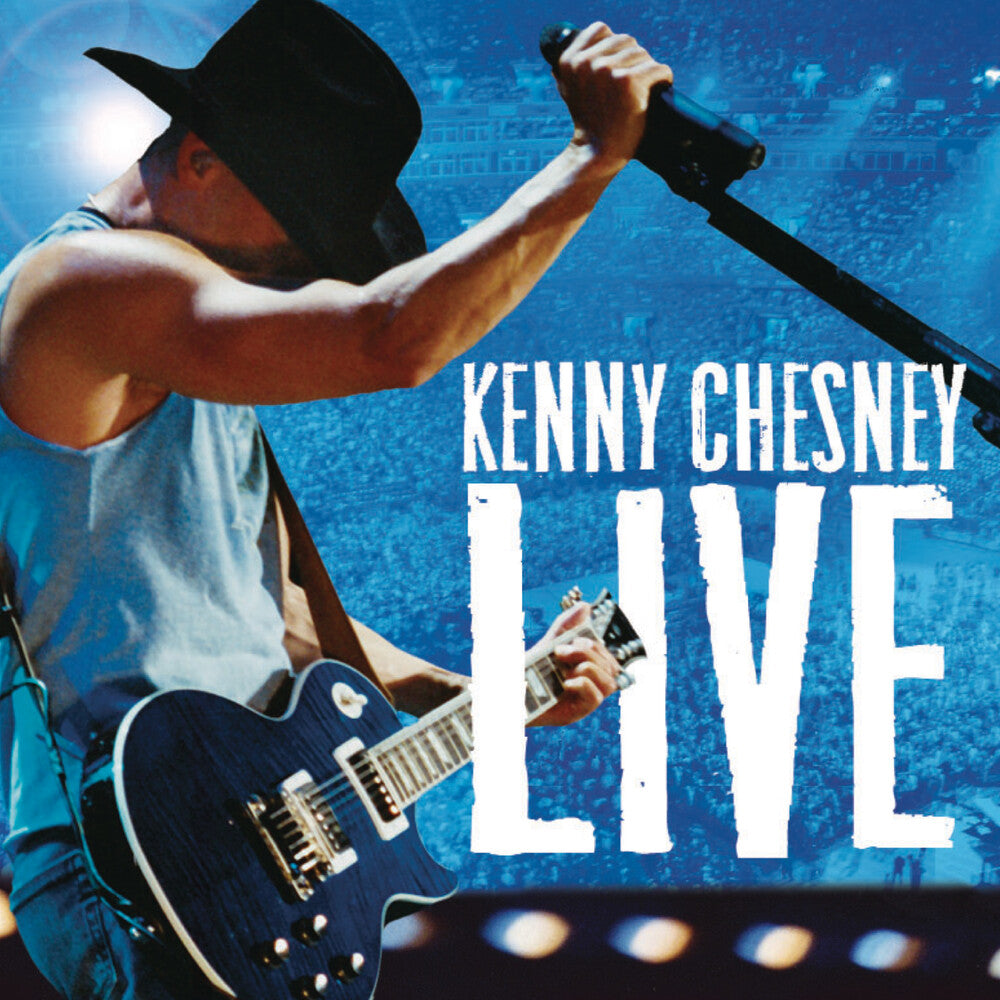 the album cover for Kenny Chesney - Kenny Chesney Live