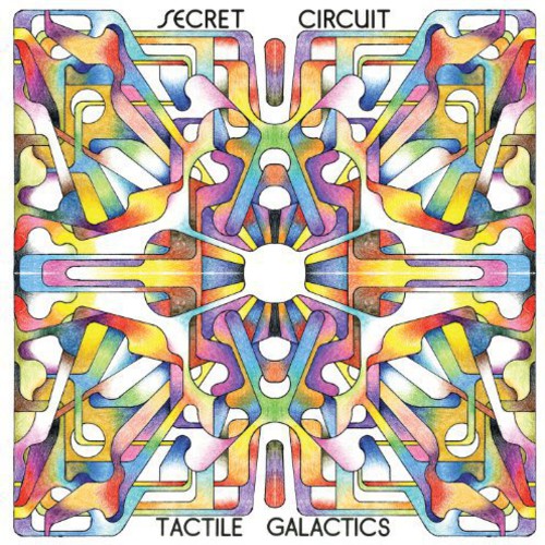 the album cover for Secret Circuit - Tactile Galactics