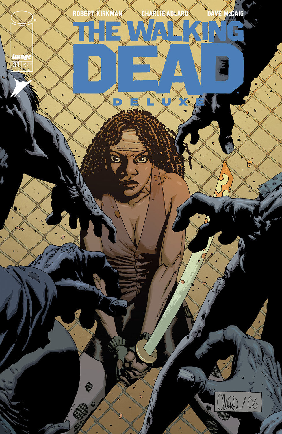Walking Dead Dlx #31 B Charlie Adlard Variant (Mr) (01/19/2022) Image