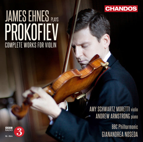 the album cover for James Ehnes - Complete Works for Violin