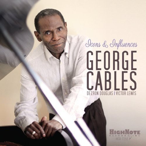 the album cover for George Cables - Icons and Influences