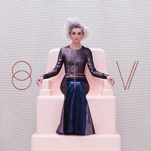the album cover for St. Vincent - St Vincent