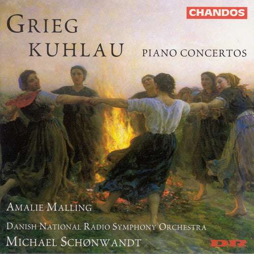 Amalie Malling - Piani Cto in C Major Op 7 / Piano Cto in a Min Op 16 Music CD
