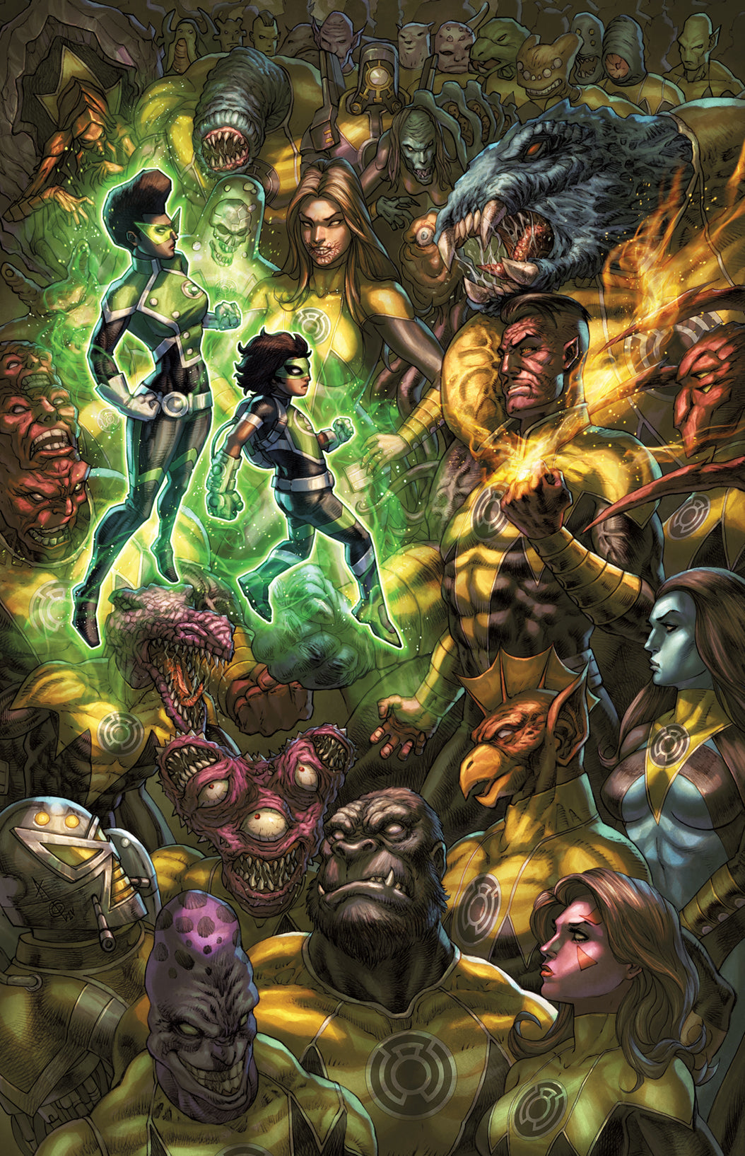 Green Lantern #10 B Alan Quah Card Stock Variant (01/04/2022) Dc