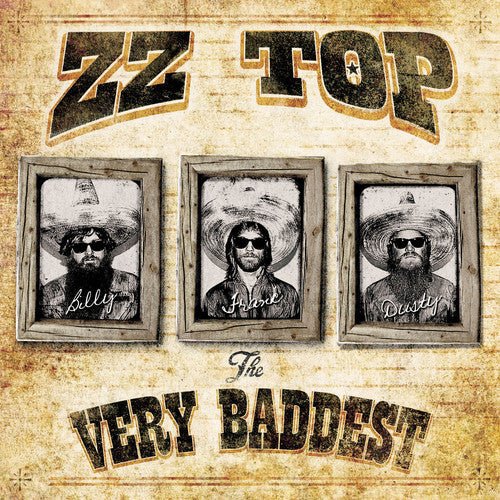 the album cover for ZZ Top - Very Baddest