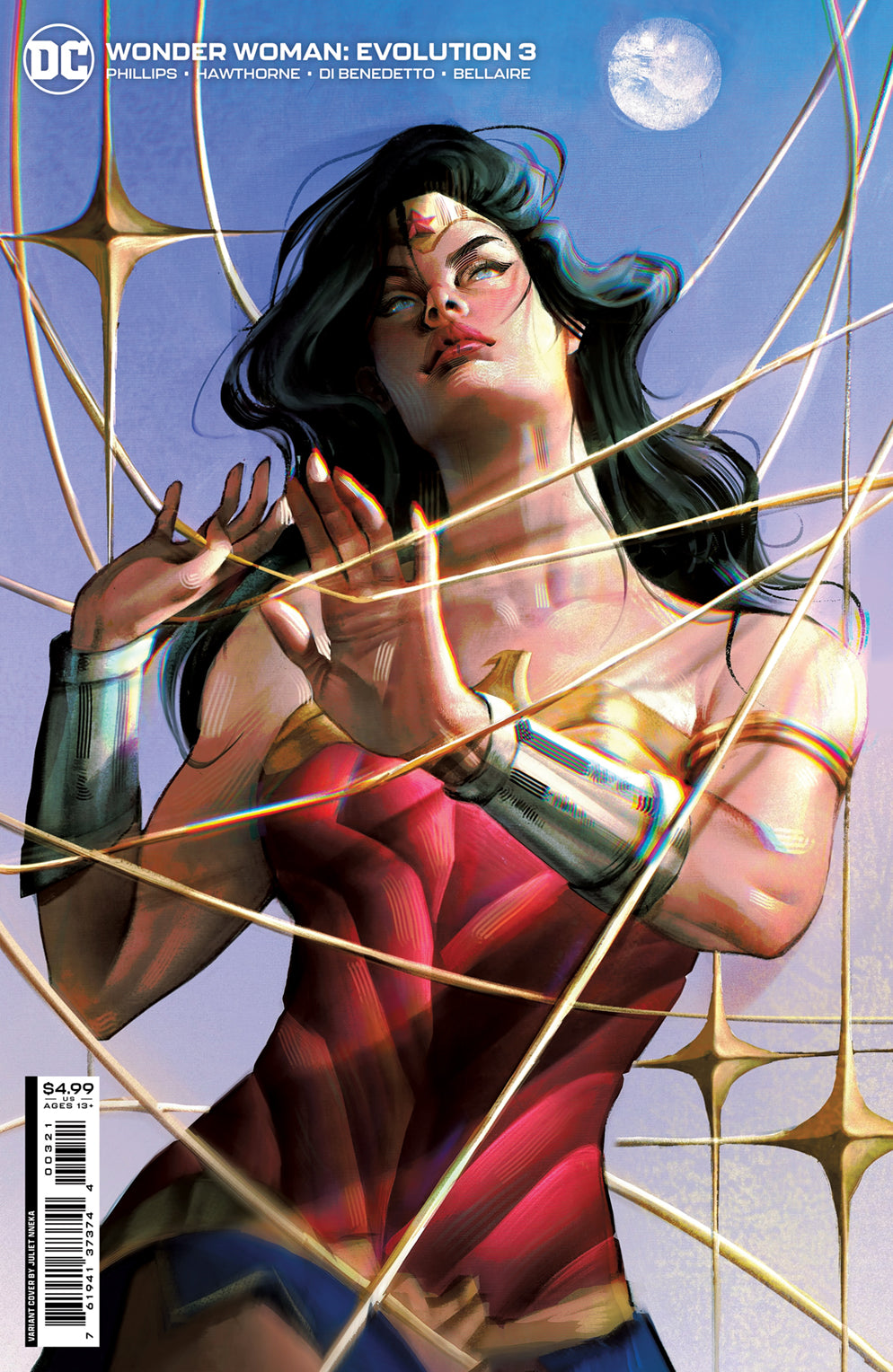 Wonder Woman Evolution #3 (Of 8) B Juliet Nneka Card Stock Variant (01/18/2022) Dc