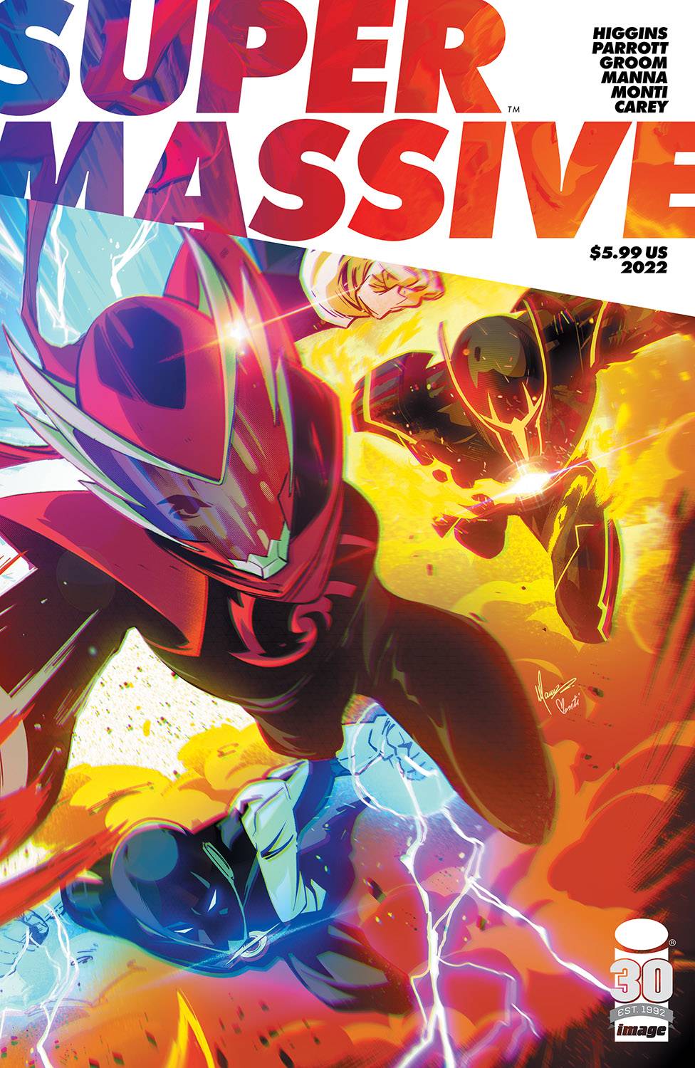 Supermassive (One-Shot) A Francesco Manna Kyle Higgins Radiant Black (02/23/2022) Image