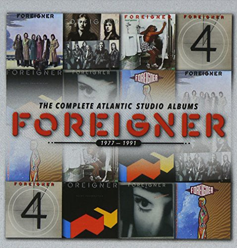 the album cover for Foreigner - Complete Atlantic Albums 1977-1991