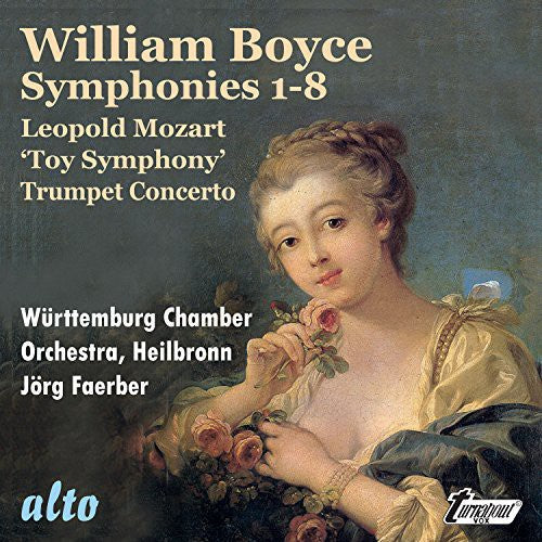 Boyce / Wurttemburg Chamber Orchestra / Heilbronn - Symphonies 1-8 / L. Mozart: Toy Symphony Music CD