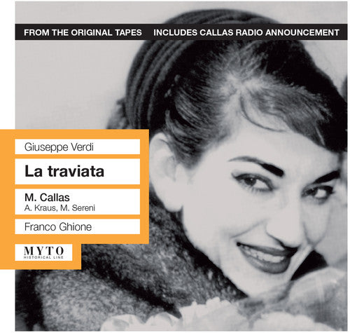 the album cover for Verdi / Callas / Kraus / Sereni / Ghione - Traviata