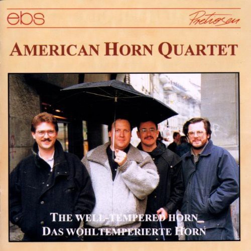 American Horn Quartet - Well-Tempered Horn: Bach, Lotti, Telemann, Et Al Music CD