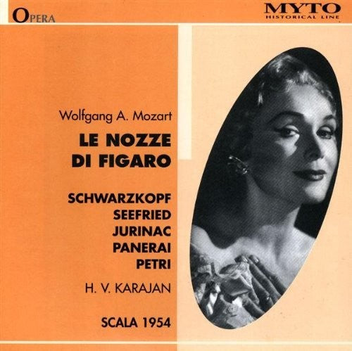 Mozart / Schwarzkopf / Seefried / Petri / Karajan - Le Nozze Di Figaro Music CD