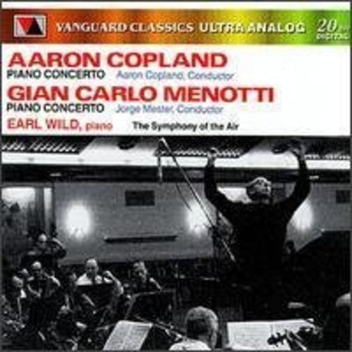Aaron Copland / Menotti,Gian Carlo / Wild,Earl - Symphony of the Air Music CD