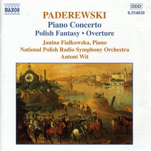the album cover for Antoni Wit - Piano Concerto: Polish Fantasy / Pno Cto in a