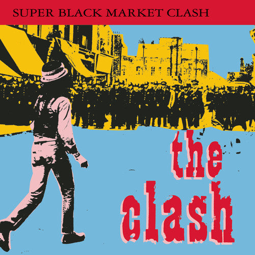 the album cover for The Clash - Super Black Market Clash