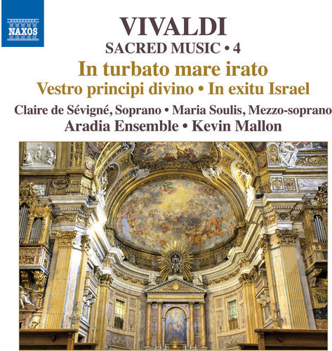 the album cover for Vivaldi / Aradia Ensemble / Kevin Mallon - Vivaldi: Sacred Music, Vol. 4