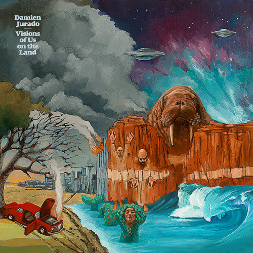 the album cover for Damien Jurado - Visions of Us on the Land