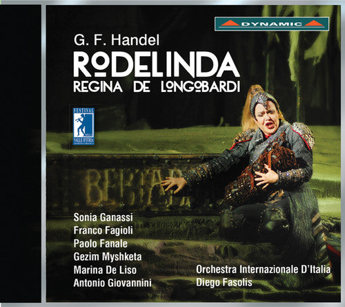 the album cover for G Handel F / Ganassi,Sonia / Fasolis,Diego - Handel: Rodelinda