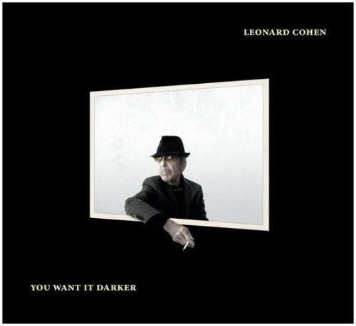 the album cover for Leonard Cohen - You Want It Darker