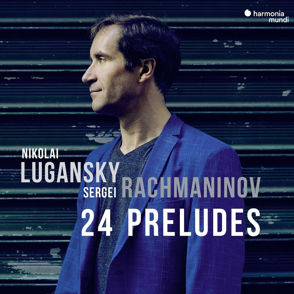 the album cover for Nikolai Lugansky - Rachmaninov: 24 Preludes