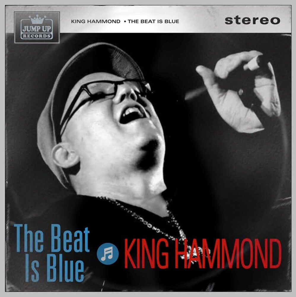the album cover for King Hammond - Beat Is Blue