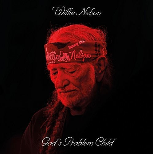 the album cover for Willie Nelson - God's Problem Child