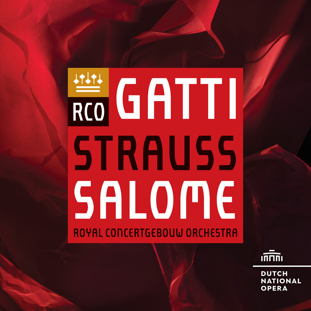 the album cover for R Strauss / Gatti,Daniele / Royal Concertgebouw - Richard Strauss: Salome