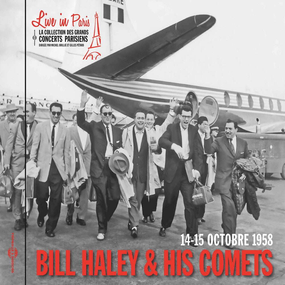 the album cover for Bill Haley - Live In Paris Octobre 1958