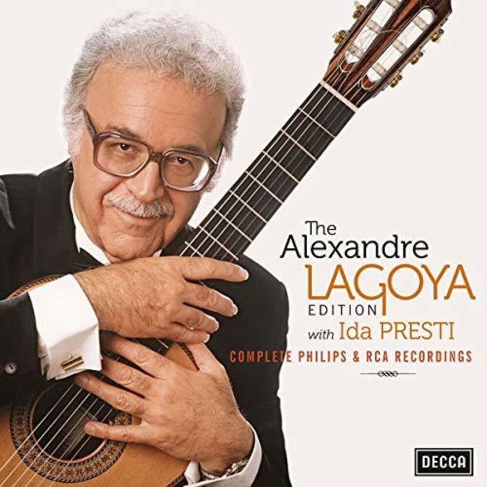 the album cover for Alexandre Lagoya - Alexandre Lagoya Edition with Ida Presti: Complete